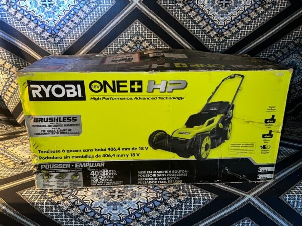 ONE+ HP 18V Brushless 16 in. Cordless Battery Walk Behind Push Lawn Mower (Tool Only)